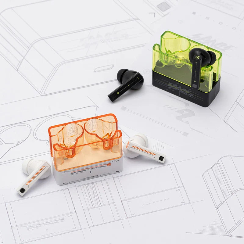 MOONDROP Space Travel 2 HiFi Noise-Canceling TWS wiress earphone Bluetooth 6.0 ANC Low-latency Game Mode SBC/AAC
