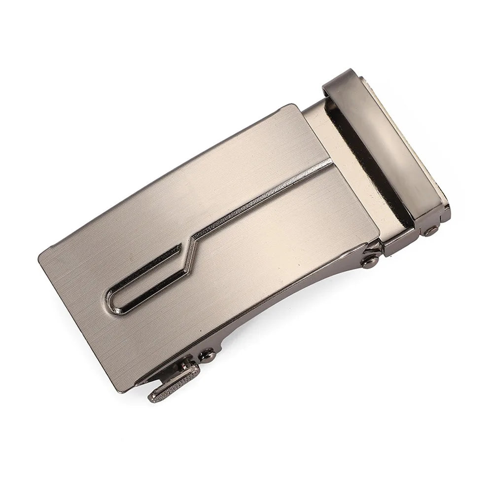 Automatic Buckle Belt Buckle Men's Belt Replacement Buckle Accessory for 3.2cm-3.5cm Width Automatic Belt
