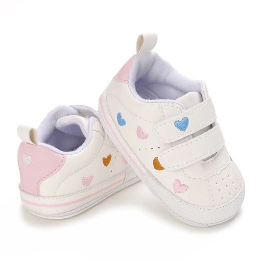 Casual Baby Shoes Infant Baby Girl Crib Shoes Cute Soft Sole Prewalker Sneakers