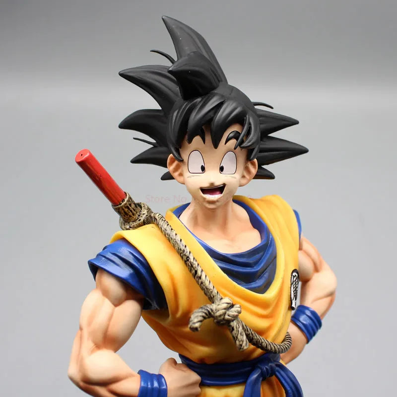 Dragon Ball Dream Super Saiyan Son Goku Somersault Cloud Standing Collection Action Figure Statue Anime Model Ornaments Toy Gift