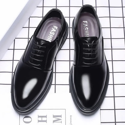 2023 New Men Suit Shoes Party Men's Dress Shoes Italian Leather Zapatos Hombre Formal Shoes Men Office Sapatos Social Masculino