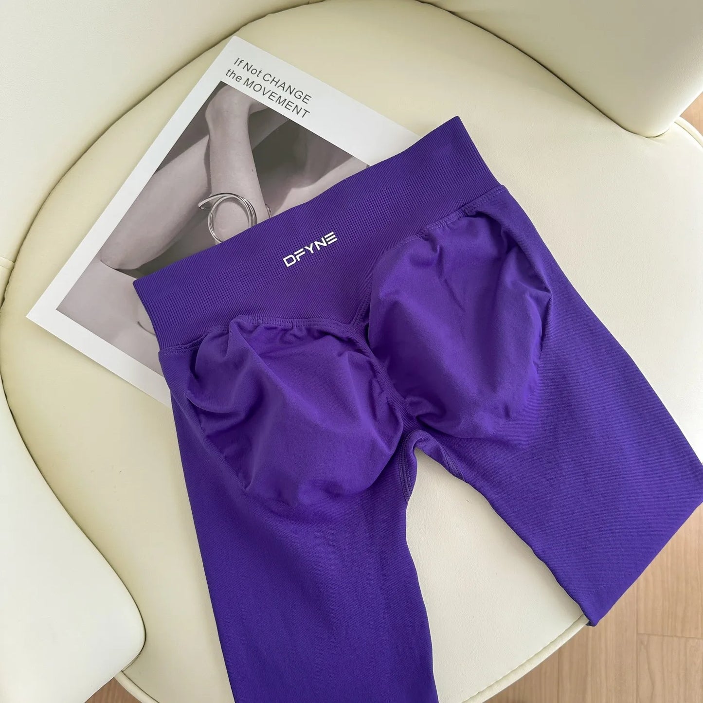 Dfyne Impact Leggings Seamless Gym Clothing for Women Push Up Leggings