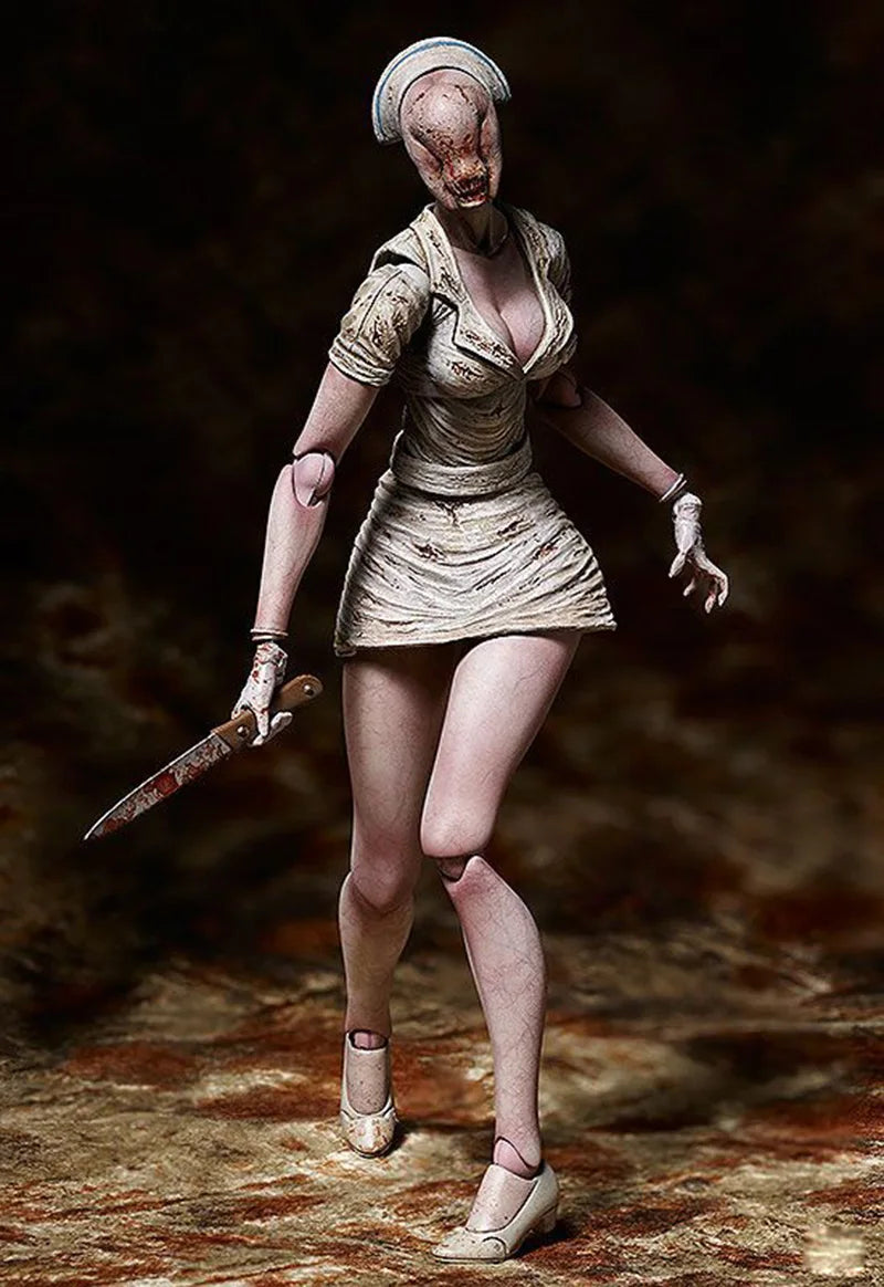 Figma Silent Hill 2 Figure Red Pyramd Thing Figma SP055 Bubble Head Nurse Sp061 Action Figure PVC Collectible Model Doll Toys