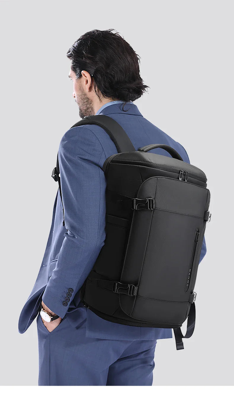 BANGE Carry On Backpack Cabin Bag Travel Backpack for Men Shoes Handle Luggage Leisure Laptop Backpack mochila para viaje cabina