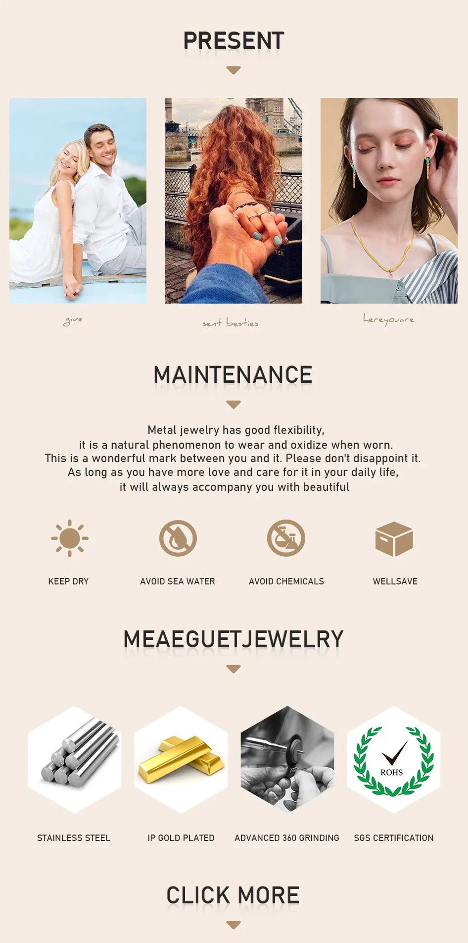 Chunky Bold Toggle Bracelets for Women, Stainless Steel OT Buckle Link Chain Bracelet Gold Plated Tarnish Free