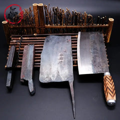 Handmade Chinese Kitchen Knives High Carbon Forged Kitchen Cleaver