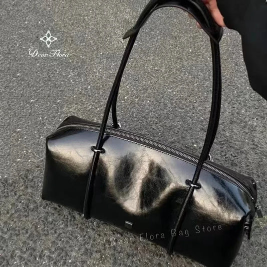 Y2K Women's Bag Large Capacity Boston Pillow Handbag Spicy Girl Fashion