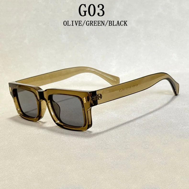 Square Sunglasses For Men Small Frame Vintage Sunglasses Women