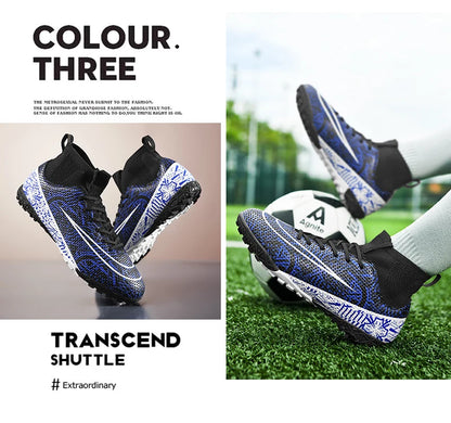 Men Outdoor FG/TF Football Boots Futsal Professional Unisex Soccer Shoes