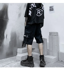 Shorts Men Harajuku Streetwear Casual Mens Cargo Shorts Fashion Techwear