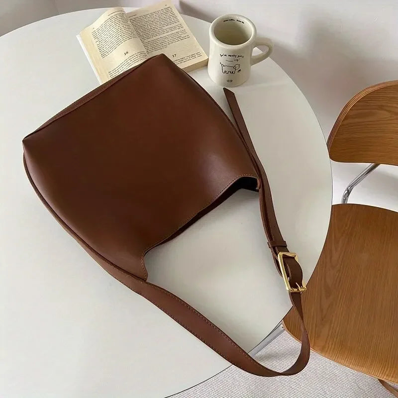 All-Match Women Shoulder Bag Solid Fashion Handbag Crossbody Bag Women