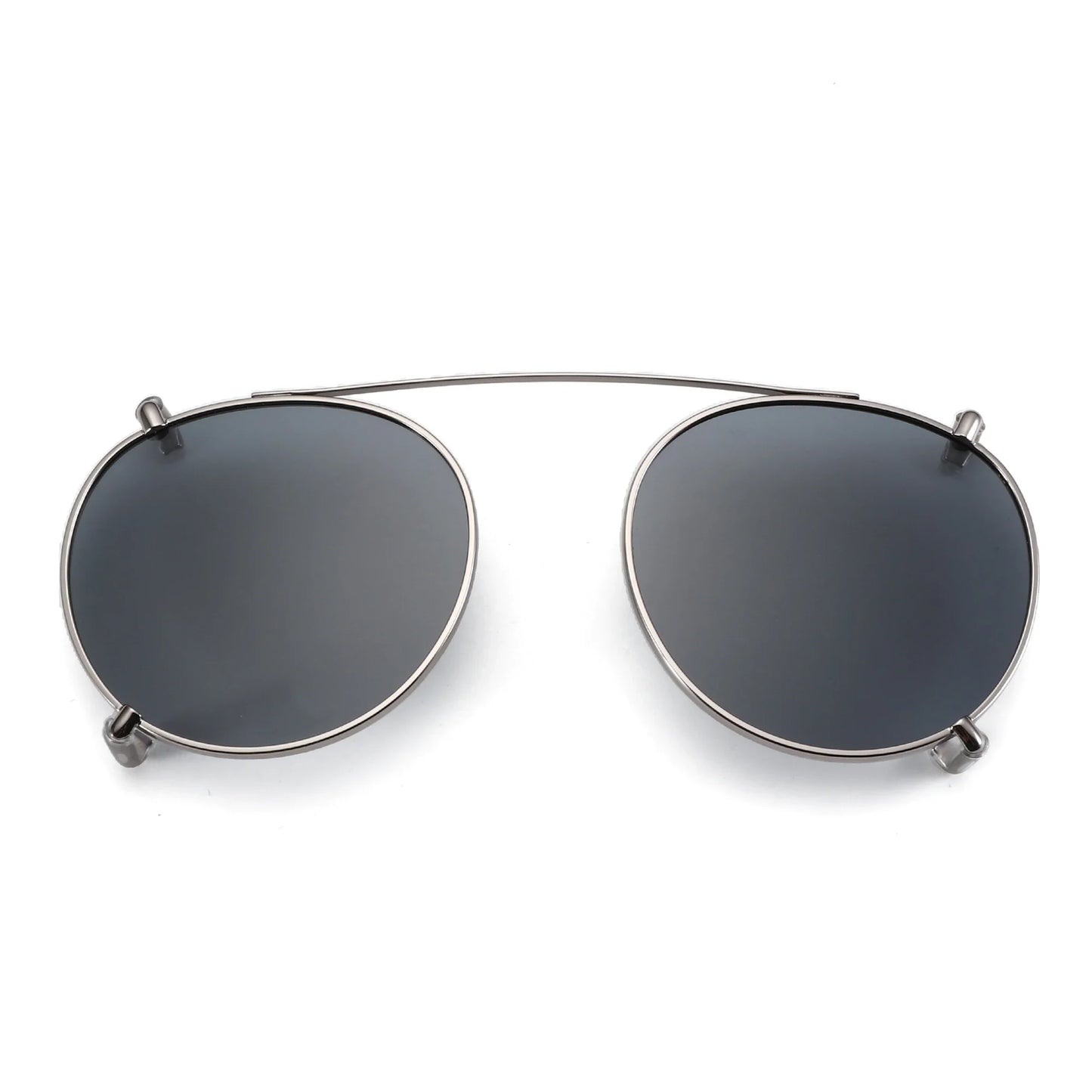 ZENOTTIC Steampunk Style Glasses (Anti Blue Light Blocking Eyewear) + Clip Lenses（Polarized Sunglasses Clips）for Women Men
