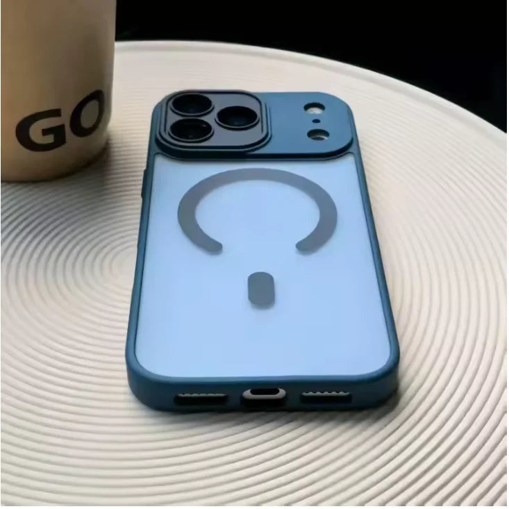 Original Matte Clear Lens Protect For Magsafe Phone Case For iPhone 17 17 Air 17Pro 17 Pro Max Magnetic Wireless Charge Cover