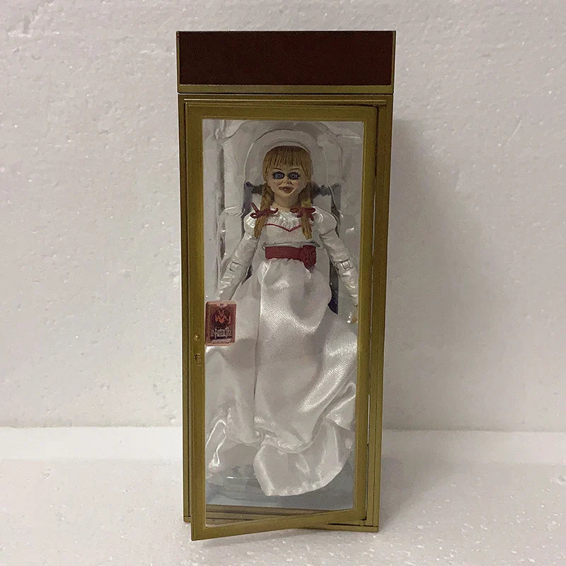 NECA Figure Annabelle Comes Home Annabelle Figures Action Figure Model Toy Doll 18cm 7inch Real Clothes Joint Movable Decoration