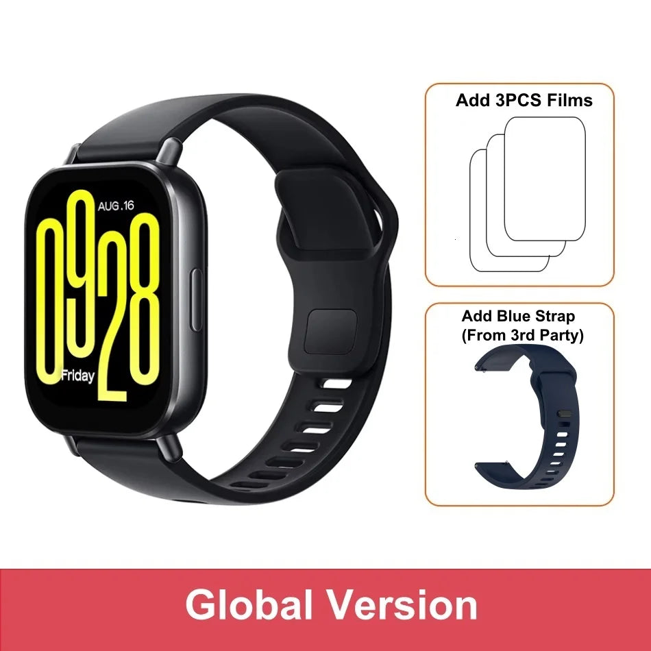 Xiaomi Redmi Watch 5 Active Global Version Smartwatch 2'' Display Bluetooth Calling 470mAh Battery 18 Days 140+ Sports Mode 5ATM