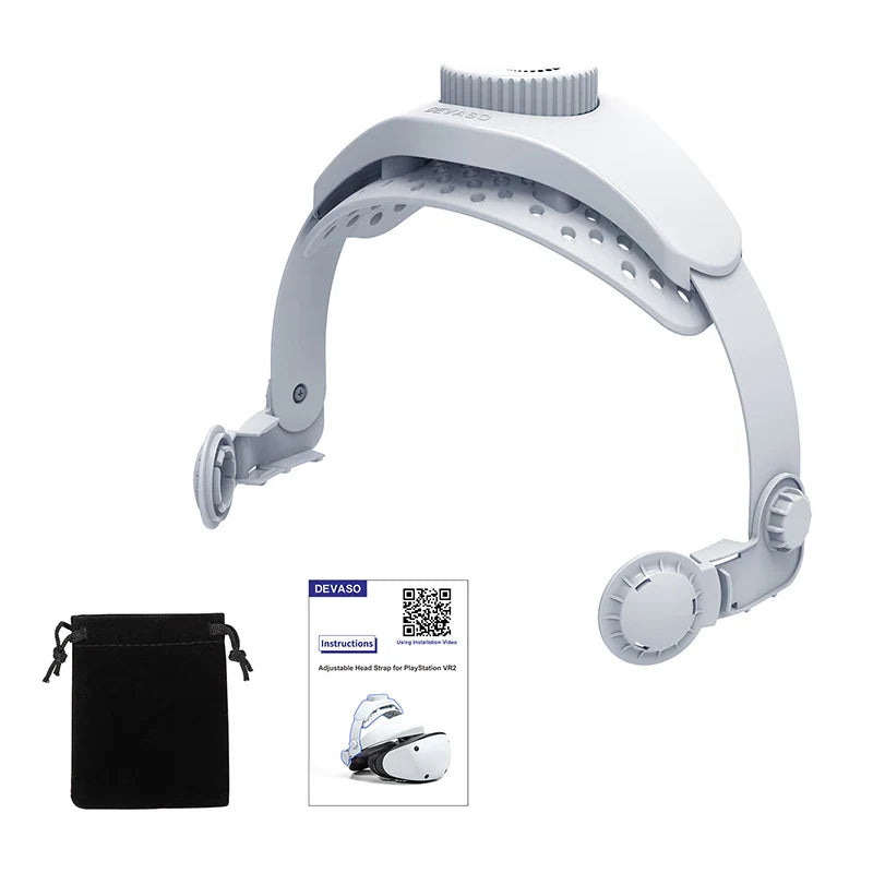 Adjustable Head Strap for SONY PS VR2 VR Glasses Retractable Headset Stand for PlayStation VR2 Expansion Accessories