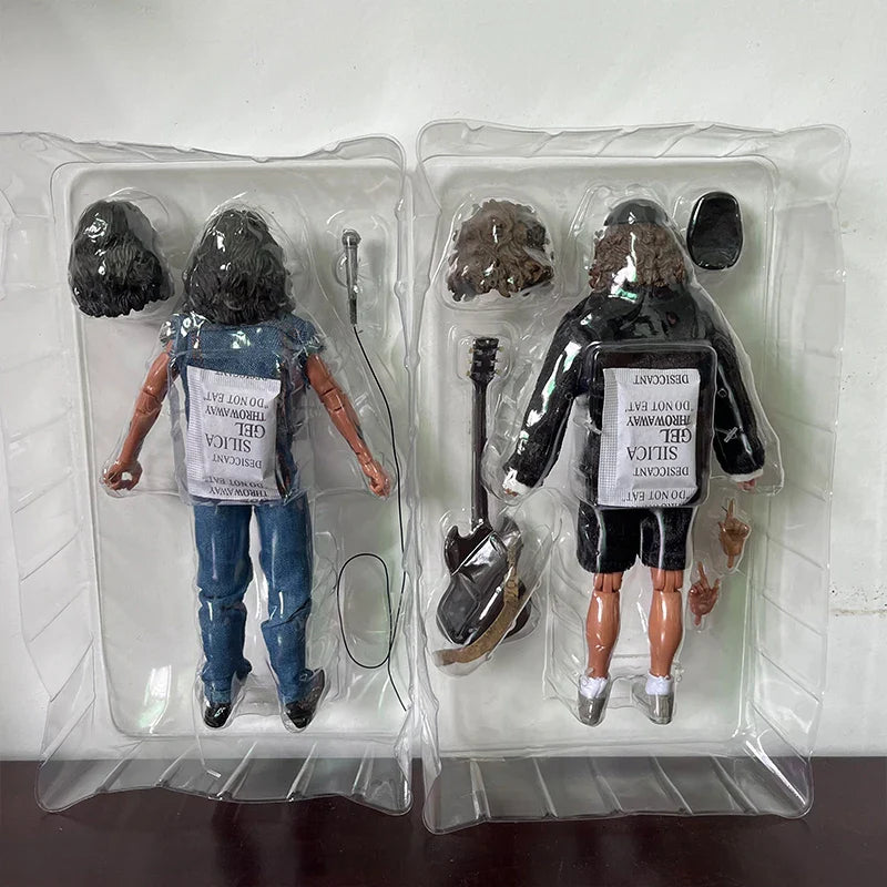 Highway To Hell Angus Young Bon Scott Action Figure Model Toys Collection Joint Movable Christmas Gift Toys For kids