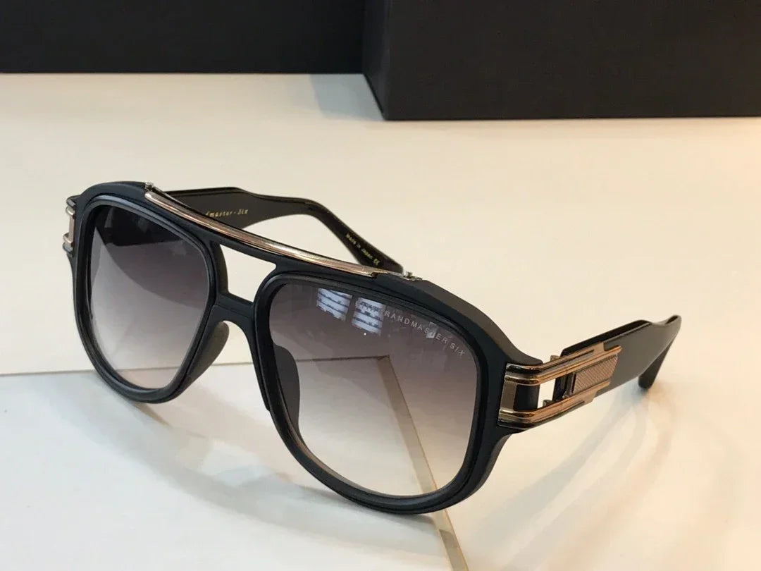 ADITA Grandmaster six Top High Quality Sunglasses for Men Titanium Style Fashion Design Sunglasses for Womens  with box