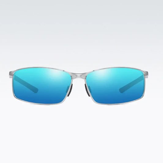 Photochromic Men Polarized Sunglasses Male Metal Square Glasses Driving Sun Glasses UV400 Outdoor Sports Cycling Goggles
