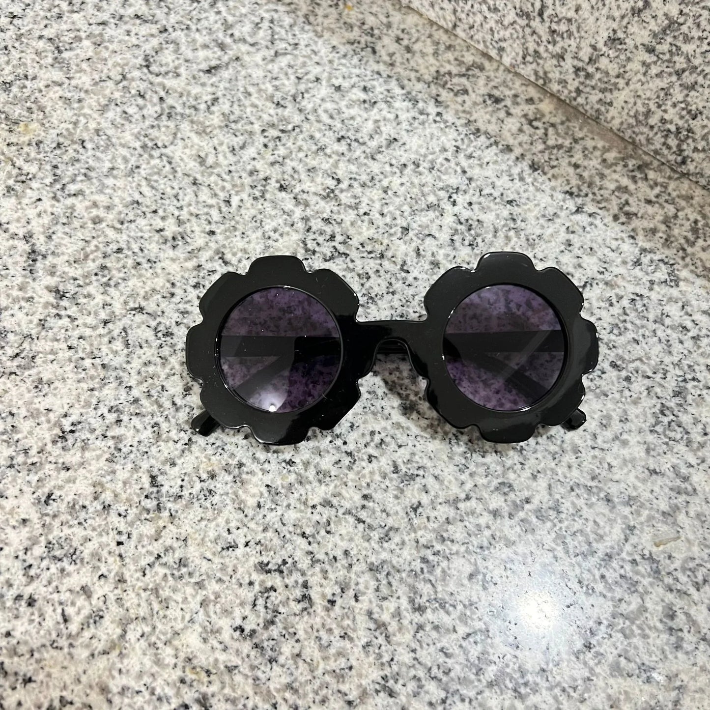 2023 new cute children's frosted glasses  color series baby sunglasses