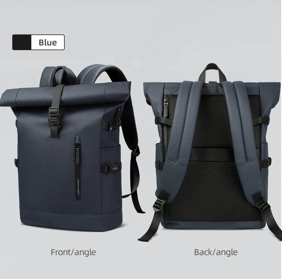 HK Large 15.6 Inch Laptop Backpack Men Anti-Theft Travel Backpack for Business University Bicycle School Backpack With USB Port