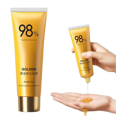 80g Gold Peel Mask Lightens Blackheads Cleanses Pores Tightens Facial Mask Mask Deeply Nose Pores Tightens Cleans