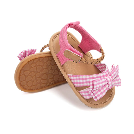 Product Baby Sandals Infant Girls Shoes Bow-knot Princess