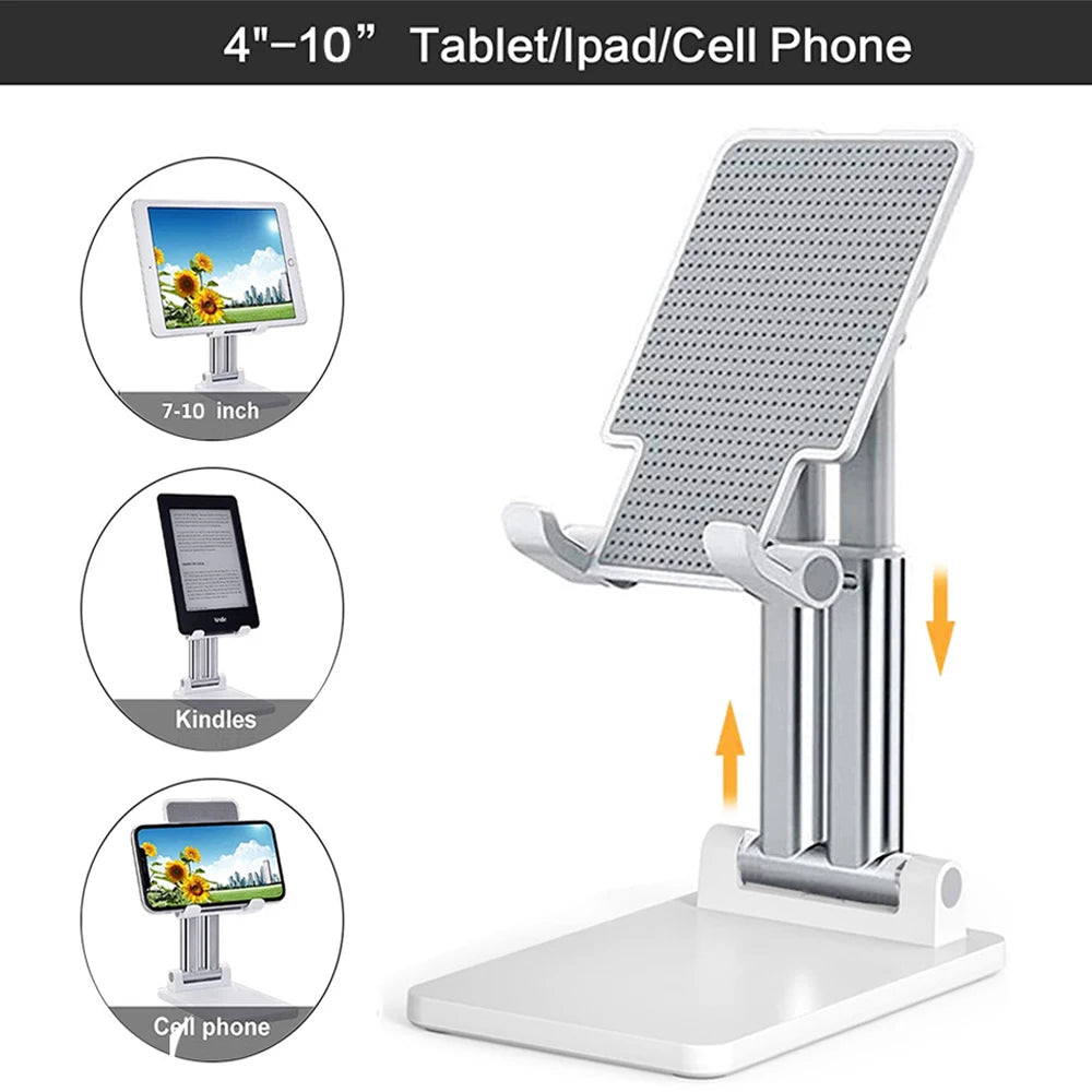 Desk Mobile Phone Holder Stand For iPhone iPad Xiaomi huawei Metal Desktop Tablet