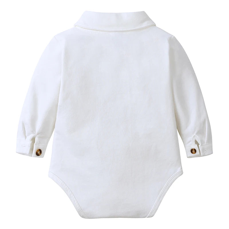 Formal Baby Clothes Boys Sets Cotton Long Sleeve Children's Top and Bottom Clothes Set 2 Pcs  Baby Boy Clothes 1-3 Years
