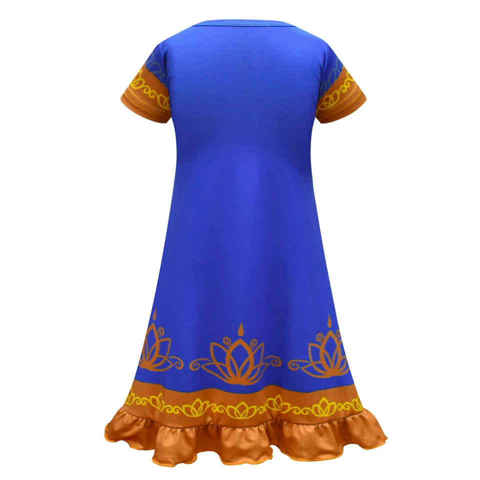 Dress for Girls Clothes Halloween Kids Cosplay Party Masquerade Costume