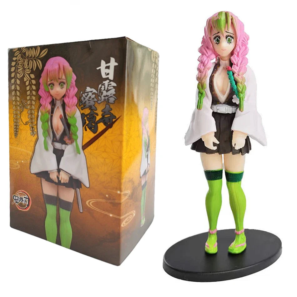 16cm Anime Demon Slayer Kimetsu no Yaiba Figure Kamado Tanjirou Action Figure Agatsuma Zenitsu Nezuko Warrior PVC Doll Model Toy