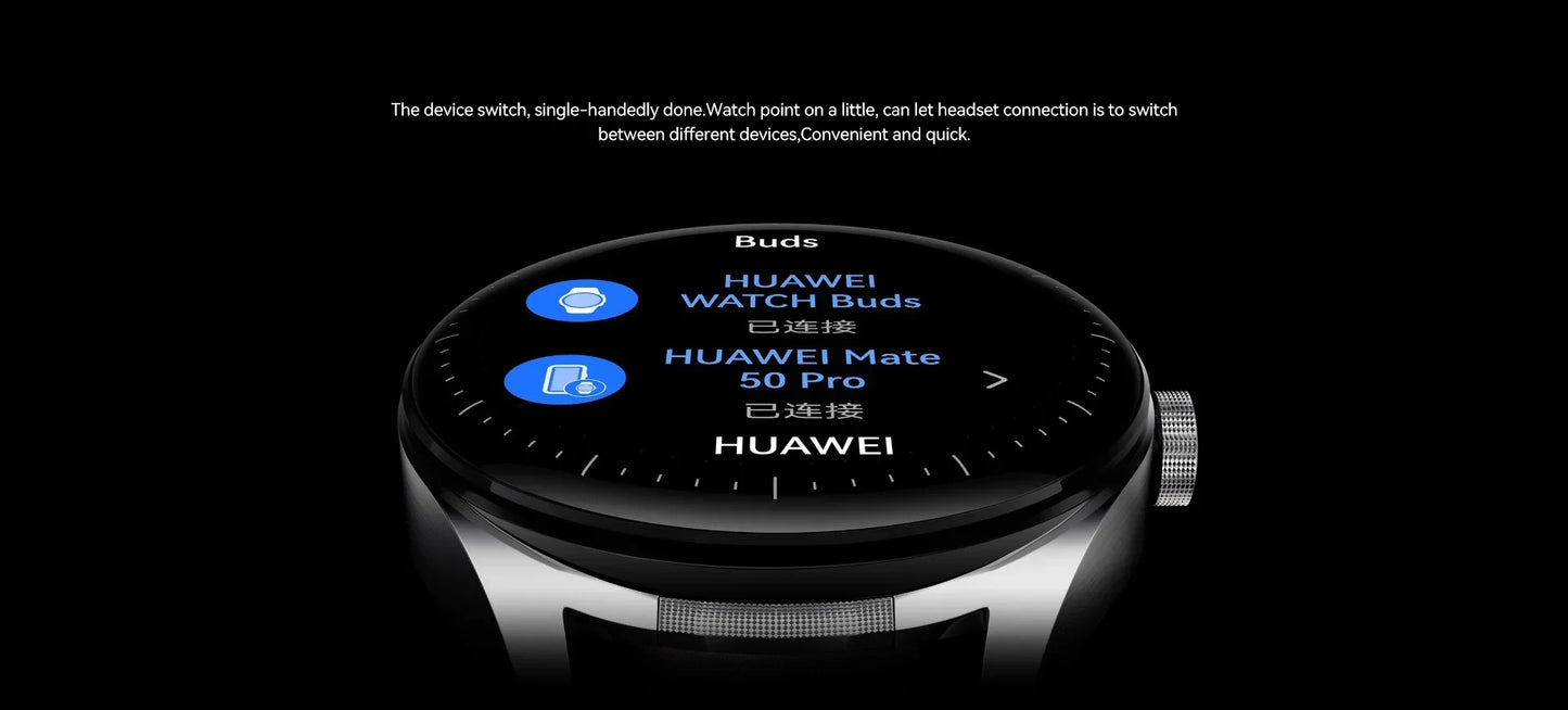 Huawei WATCH Buds Headphone  Two-in-One Smart Watch Noise Reduction Call Blood Oxygen Heart Rate Monitoring