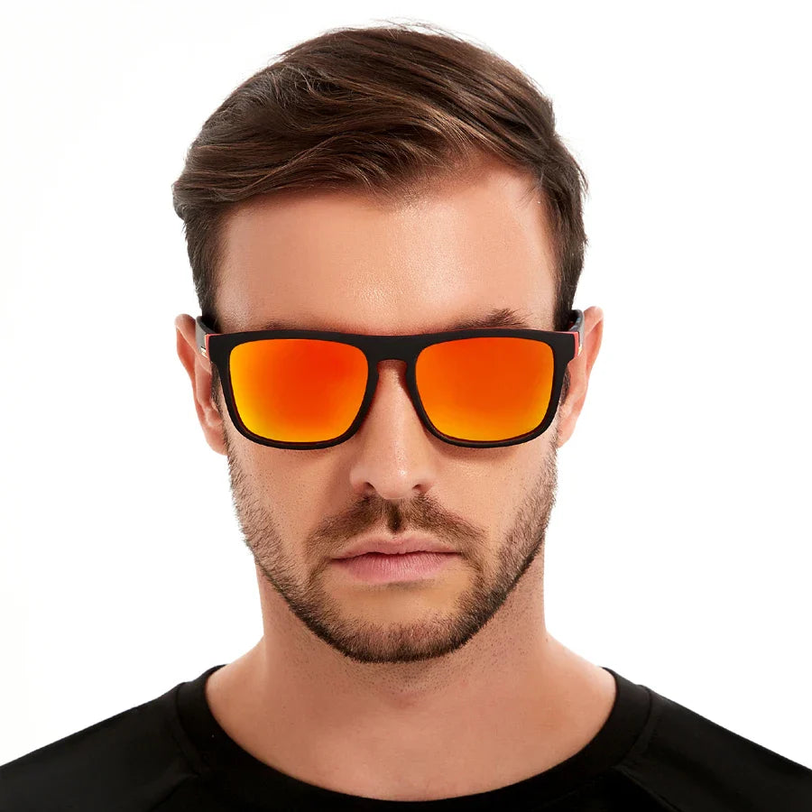 Fashion Vintage Square Sunglasses Men Women Fishing Driving Man Luxury Brand Designer Sun Glasses Anti-Glare Retro Eyewear UV400