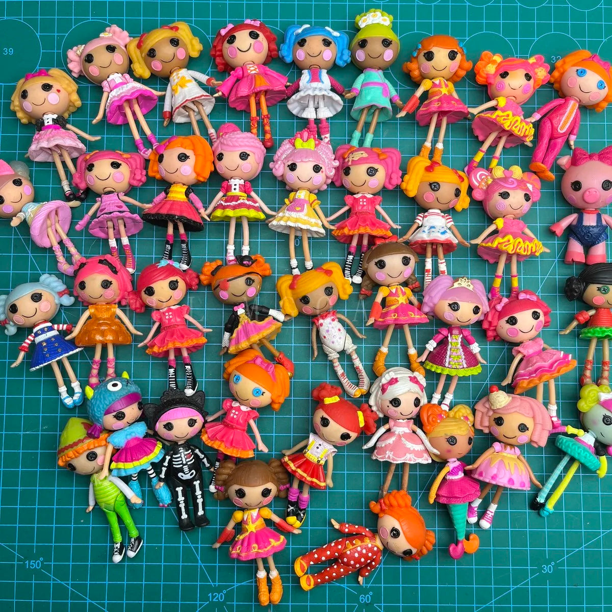 Original 8-10cm Lalaloopsy  Little Sister Multi-style Dolls PVC Girls' Holiday Gift Collection Toys