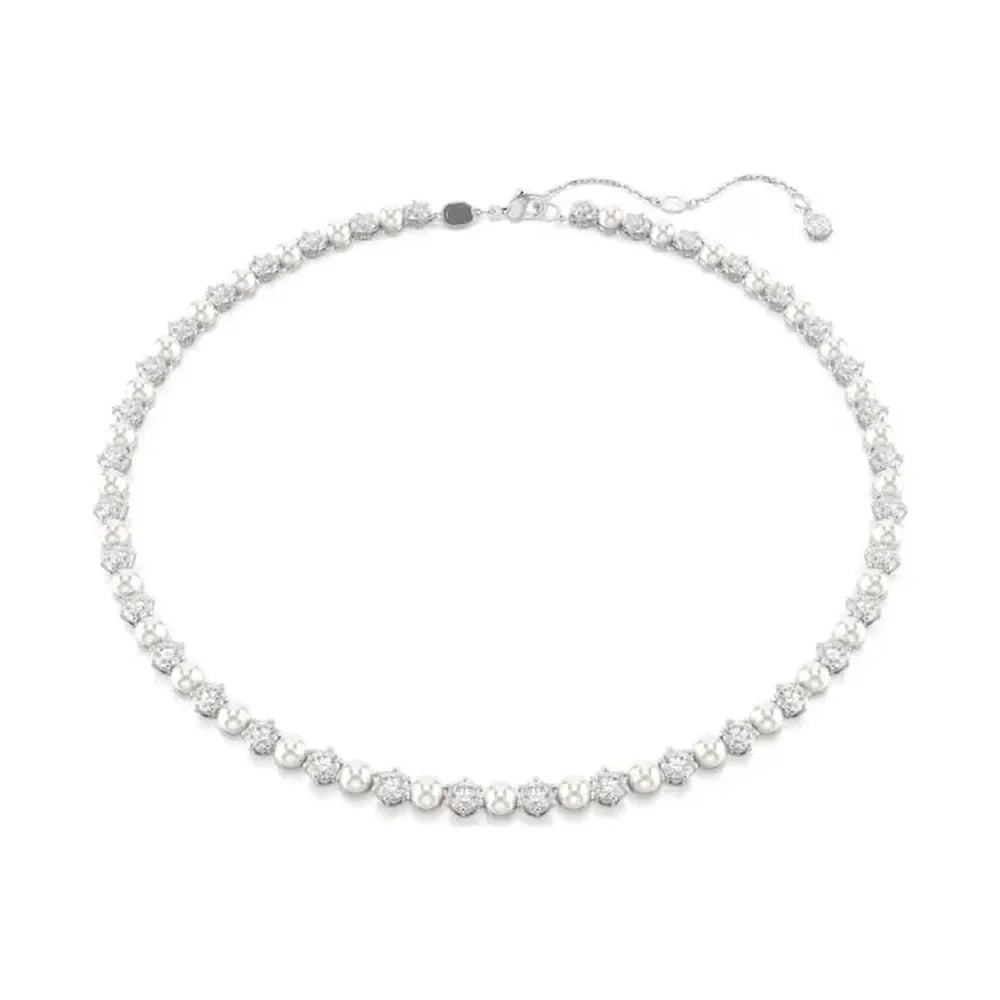 Original New Charms Pearl Necklace Earrings Bracelet Fine Jewelry Women Set Pearl Y Necklace for Women Romantic Gift