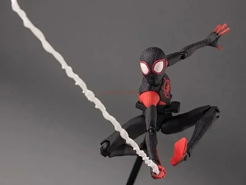 2024 Spiderman Gwen Peter Action Figure Anime Spider-verse Collection Sentinel Miles Morales Figures Christmas Toys Gifts