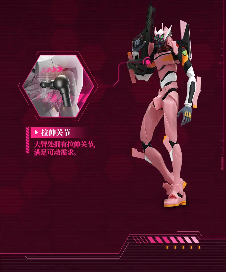 BLOKEES Original EVANGELION-02 01 08 EVA00 NEON GENESIS EVANGELION Asuka Shinji Assembled Action Figure Anime Robot Armor Toys