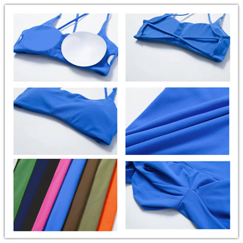 Seamless Yoga Set Workout Sportswear Gym Clothing 2Pcs Sport Sets Women