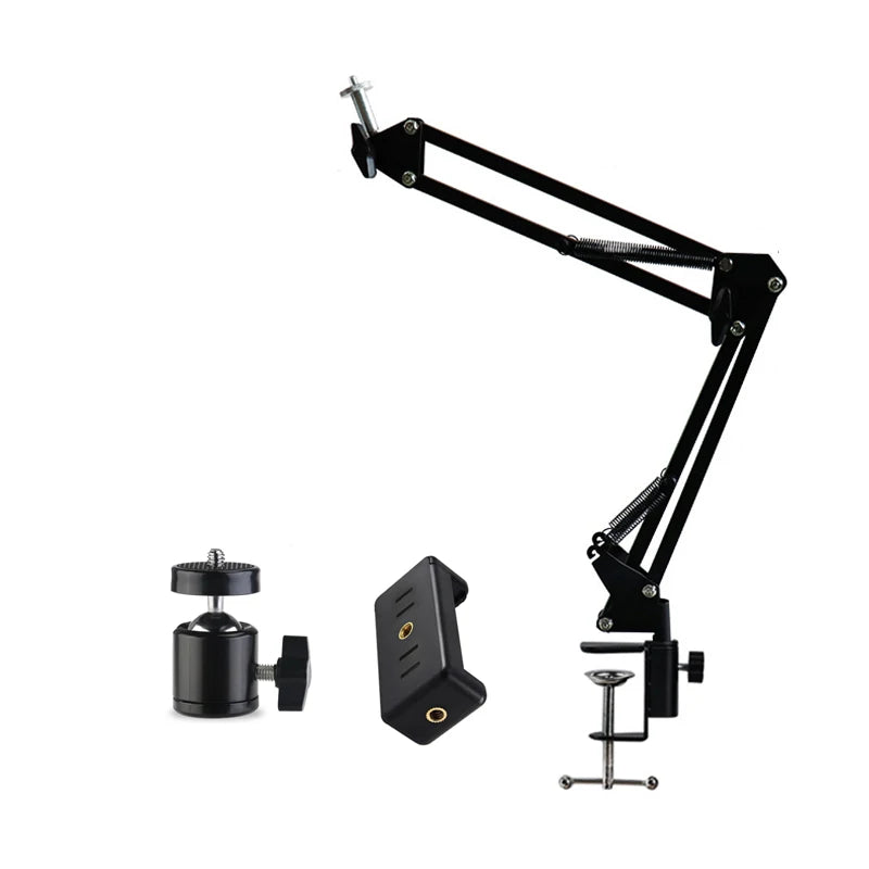 Overhead Tripod Mount for DSLR Camera Desktop Articulating Arm for Canon