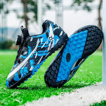 Soccer Shoes for Childrens TF/FG Outdoor Futsal Turf Training Boys Girl