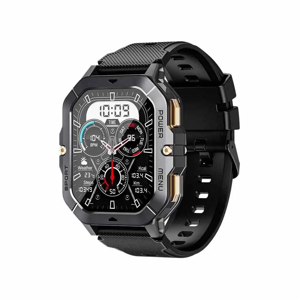 CUBOT C28 Waterproof Smart Watch Men 2.02 Inch Fitness Tracker Sport Wrist Smartwatch For Android IOS Bluetooth Call