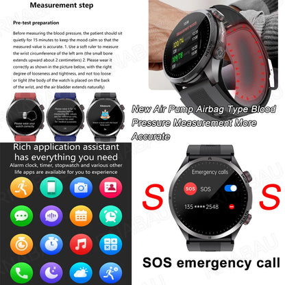 Airbag Smart Watch For huawei watch mens air Pump