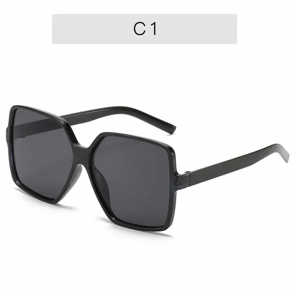 Sunglasses Women Big Frame Colorful Sun Glasses Female Mirror Oculos