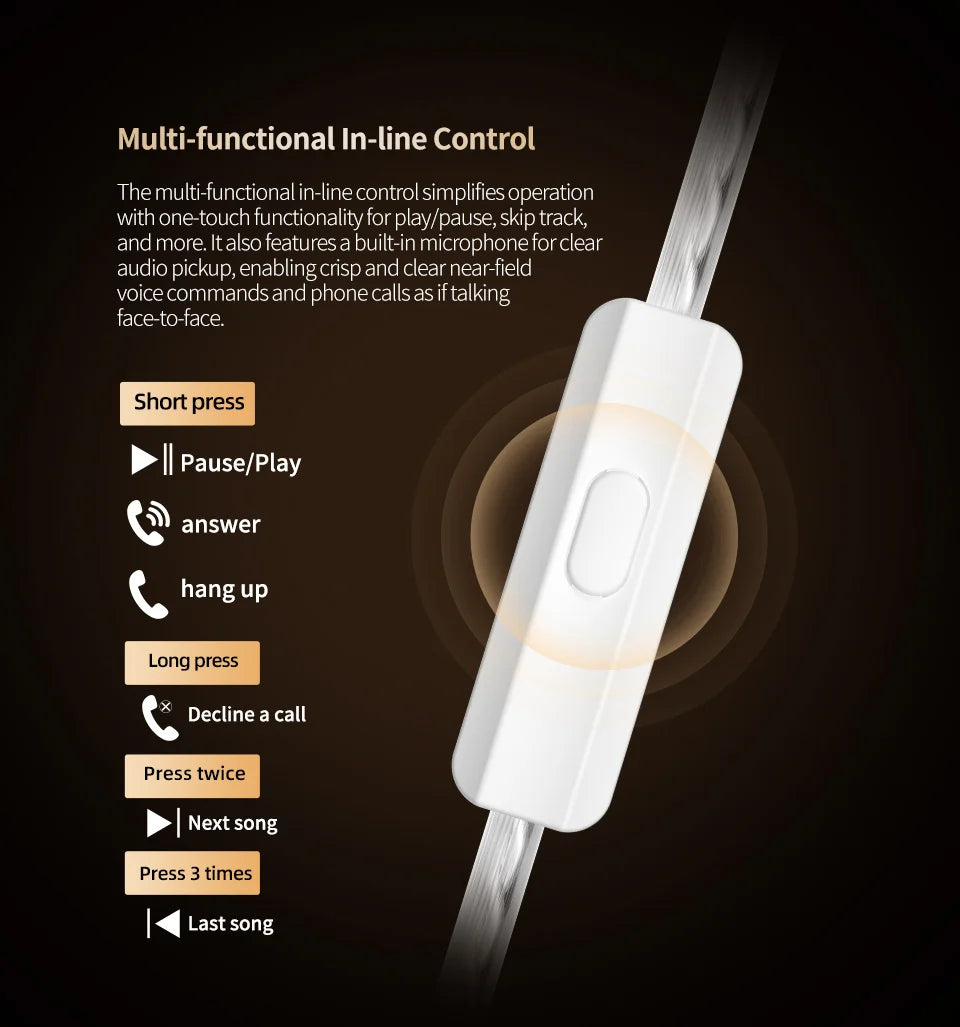 KZ ZA12 2DD+4BA Hybrid IEM Headphones Wired InEar Monitor Hifi Adjustable Tuning Earphones Sports Noise Cancellin Gaming Headset