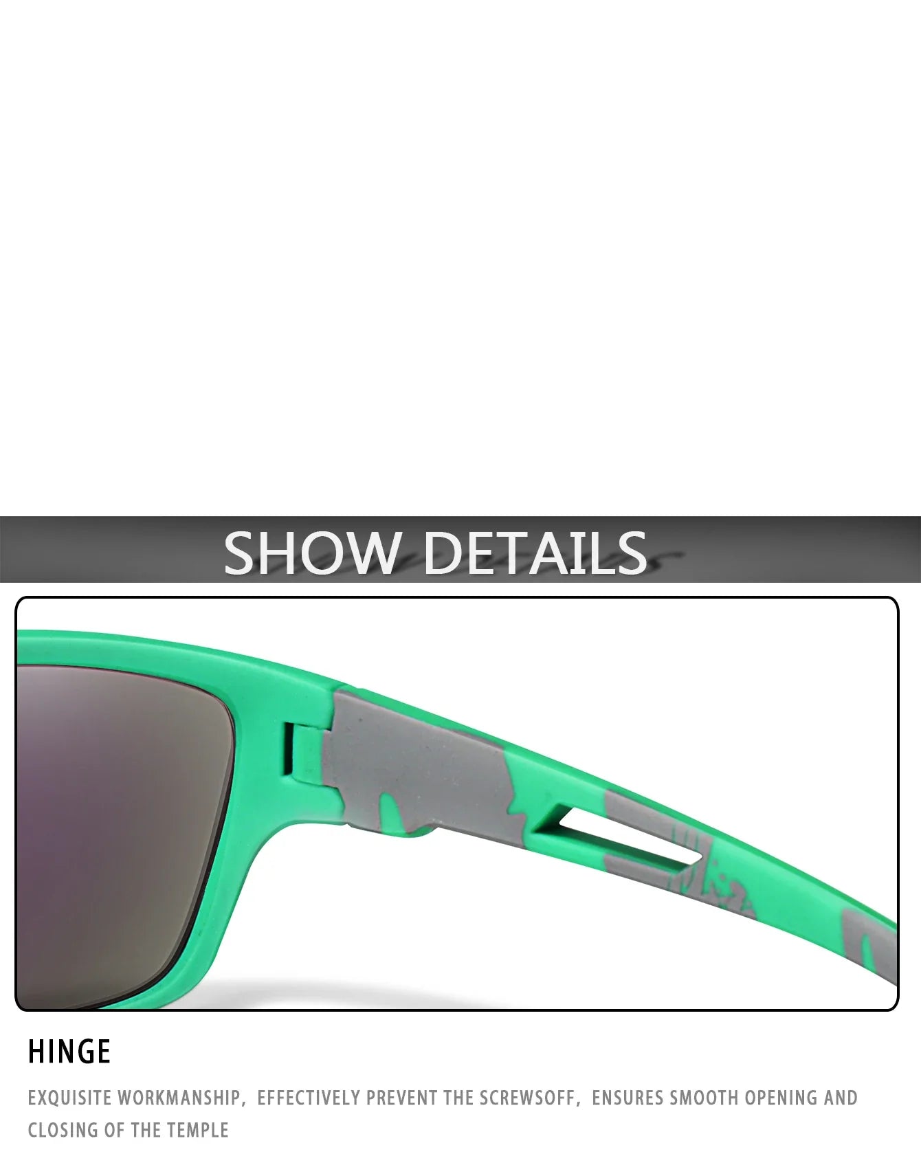 Polarized Fishing Sunglasses Female Male Outdoor Sports Driving Hiking Goggles Road Cycling Anti-glare UV400 Eyewear