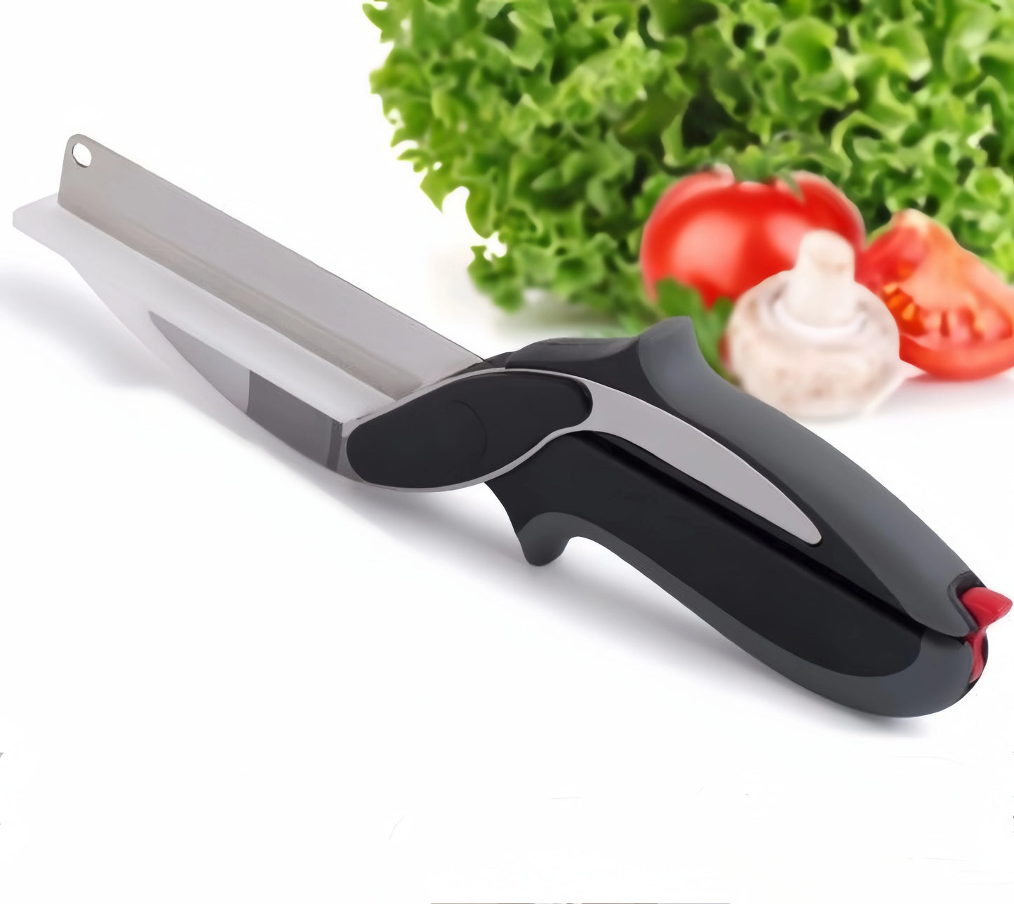 Premium Chop Scissors Cutting Board Scissors Vegetable Chopper Easy Cutter