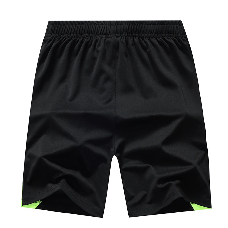 Hot Men's Casual Fashion Knitted Ice Silk Sports Shorts Loose Size Fashion Trendy Air Conditioned Pants