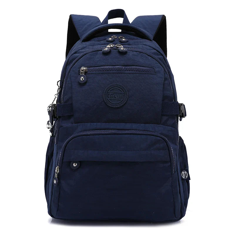 Luxury Travel Backpack Women's Stylish Teenage Youth Backpacks for Bara Mochila Impermeable Large School Bag for Boys
