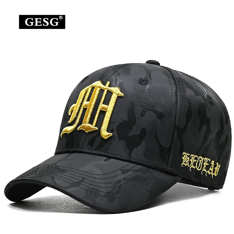 InlnDtor2024 new camouflage embroidered letters trucker 112 baseball cap street hip hop back snapback cap