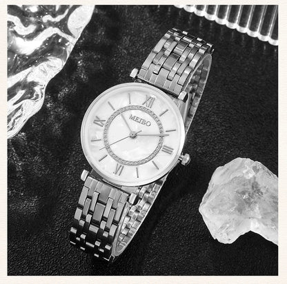 Womens Luxury Crystal Women Bracelet Watches Top Brand Fashion Diamond Ladies Quartz Watch Steel Female Wristwatch